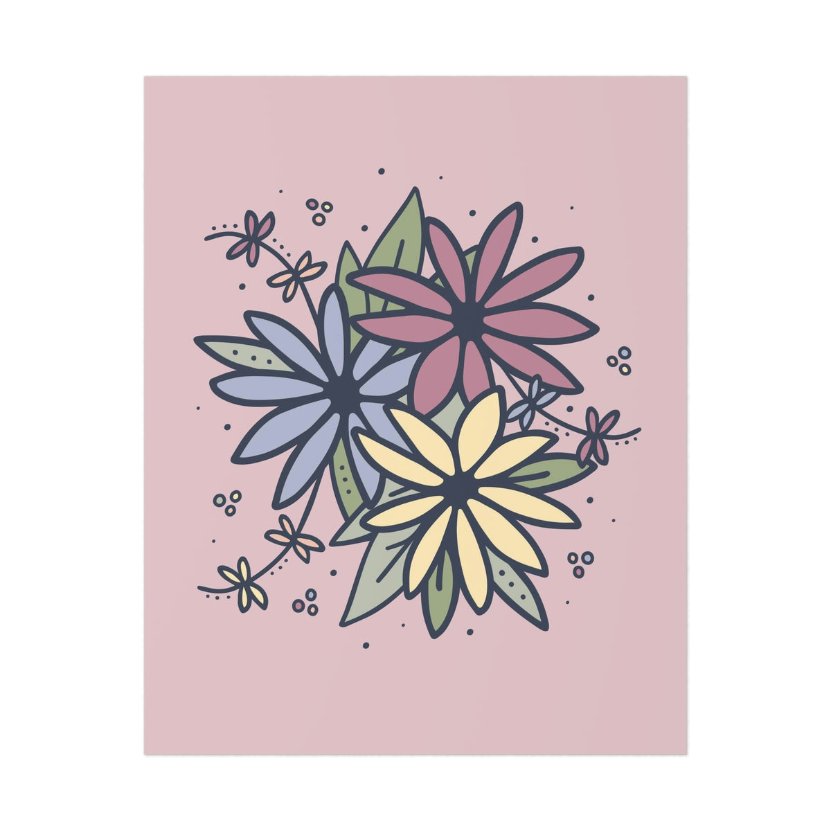 floral art, cute art